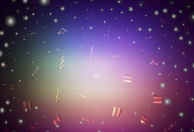 Koyu pembe, Xmas tarzında yeşil vektör arkaplan. Noel özellikleriyle basit bir gradyan çizimi. Kitapçıklar, eğitim broşürleri.