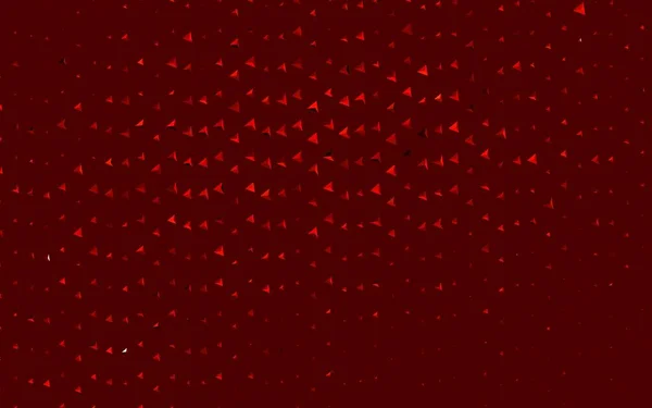 Темно Красная Векторная Планировка Линиями Треугольниками Декоративный Дизайн Абстрактном Стиле — стоковый вектор