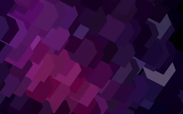 Dunkelrosa Vektorhintergrund Polygonalen Stil Abstrakte Verlaufsdarstellung Mit Rechtecken Muster Für — Stockvektor
