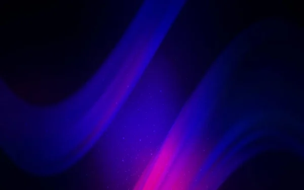 Темний Рожевий Блакитний Векторний Фон Астрономічними Зірками Сучасна Абстрактна Ілюстрація — стоковий вектор