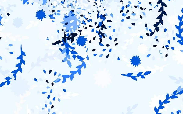 Açık gri vektör zarif desenli çiçekler beyaz arka planda Sketchy doodle çiçekleri. Web ve broşürler için elle boyanmış tasarım.