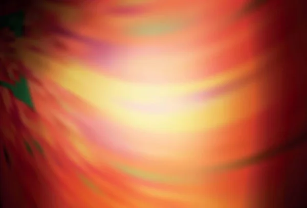 Σκούρο Πορτοκαλί Διάνυσμα Θολή Φωτεινό Μοτίβο Glitter Αφηρημένη Απεικόνιση Σχέδιο — Διανυσματικό Αρχείο