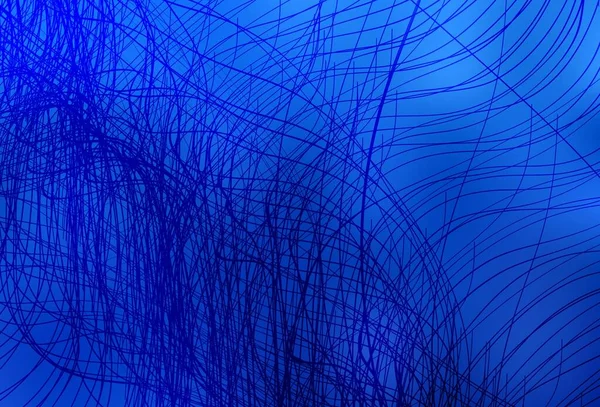 浅蓝色的矢量图案与水纹线 带渐变的绕行抽象图解 业务设计的模式 — 图库矢量图片