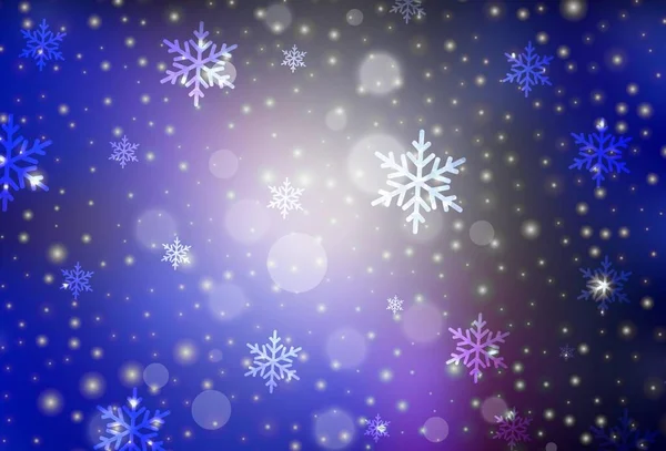 Σκούρο Ροζ Μπλε Διάνυσμα Πρότυπο Στυλ Καρναβαλιού Πολύχρωμη Απεικόνιση Χριστουγεννιάτικα — Διανυσματικό Αρχείο