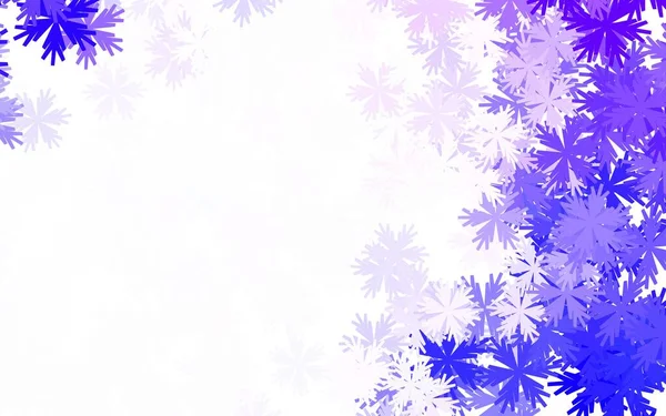 Light Purple Vektor Elegante Tapete Mit Blumen Eine Elegante Helle — Stockvektor