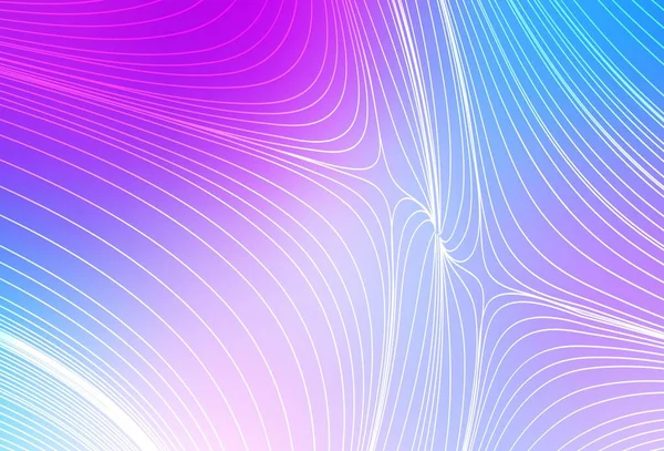 Açık pembe, parlak çizgili mavi vektör arkaplan. Soyut şablon üzerinde çizgileri olan renkli, parlak bir illüstrasyon. Reklamınız, posteriniz, afişiniz için en iyi tasarım.