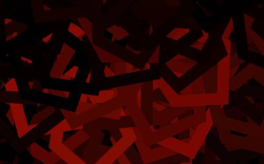 Renkli altıgenli koyu kahverengi vektör deseni. Bulanık arkaplanda renkli altıgenler. İş ilanınız için tasarım.