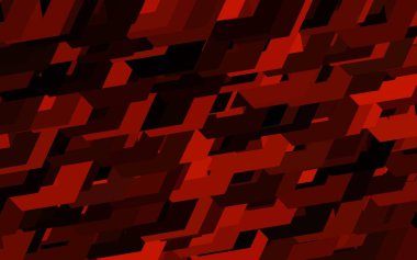 Renkli altıgenli koyu renkli vektör deseni. Altıgen tarzda ışıldayan soyut çizimler. Duvar kağıtlarının dokusu için desen.