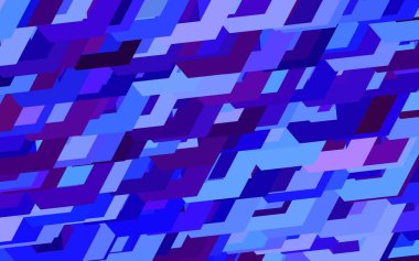 Koyu mavi, altıgen kümeli yeşil vektör arkaplan. Altıgen tarzda ışıldayan soyut çizimler. Reklamlar, broşürler için desen.