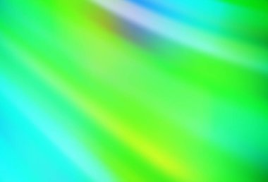 Açık mavi, yeşil vektör soyut parlak desen. Görüntü stili ve gradyanı olan yeni renkli çizimler. İşiniz için yeni tasarım.