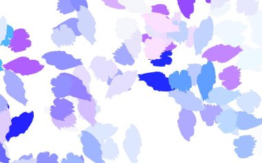 Açık mavi, Memphis şekilli kırmızı vektör arkaplan. Rastgele şekillerle soyut tarzda dekoratif tasarım. Bir cep telefonu için arka plan.