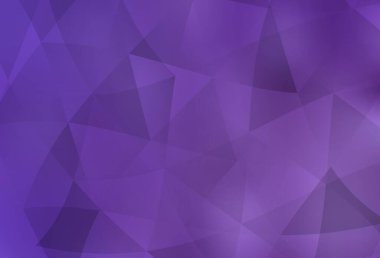 Hafif Mor vektör soyut mozaik desen. Çokgen şekilli bir örnek. Dizaynınız için üçgen desen.