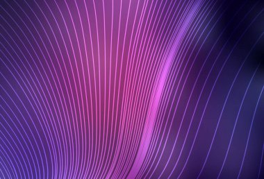 Koyu mor, keskin çizgileri olan pembe vektör deseni. Soyut şablon üzerinde çizgileri olan renkli, parlak bir illüstrasyon. Reklamınız, posteriniz, afişiniz için en iyi tasarım.