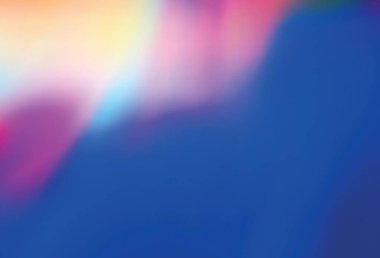 Açık pembe, mavi vektör soyut bulanık arkaplan. Görüntü stili ve gradyanı olan yeni renkli çizimler. İşiniz için en iyi bulanık tasarım..