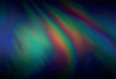 Koyu mavi, sarı vektör soyut düzeni. Renkli soyut çizimler ve gradyan. Tasarımlar için arka plan.