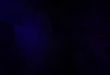 Eşkenar dörtgenli koyu mavi vektör şablonu. Renkli dikdörtgenleri olan bir resim. Şablon bir arkaplan olarak kullanılabilir.