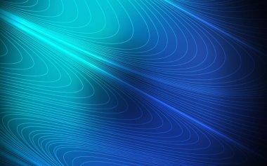 Koyu mavi, keskin çizgileri olan yeşil vektör deseni. Soyut şablon üzerinde çizgileri olan renkli, parlak bir illüstrasyon. Reklam, kitapçıklar, broşürler için desen.