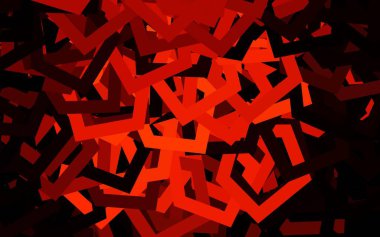 Koyu kırmızı vektör şablonu altıgen şeklinde. Bulanık arkaplanda renkli altıgenler. Marka kitabınız için yeni şablon.