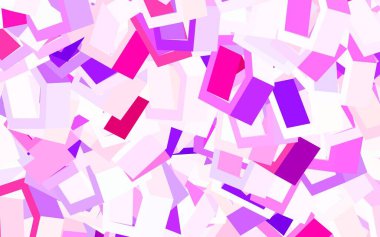 Açık pembe, altıgenli sarı vektör arkaplan. Renkli altıgenli bulanık arkaplan. Marka kitabınız için yeni şablon.