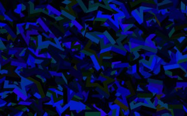 Koyu turuncu vektör desenli ve çokgen. Soyut üçgenli dekoratif tasarım. İniş sayfası için modern şablon.