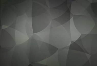 Açık gri vektör arkaplanı, çizgiler, üçgenler. Renkli üçgenli modern soyut illüstrasyon. Web siteniz için basit tasarım.