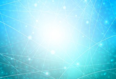 Düz çizgileri olan hafif BLUE vektör düzeni. Bulanık dekoratif tasarım basit bir şekilde çizgilerle. İş ilanınız için akıllı tasarım.