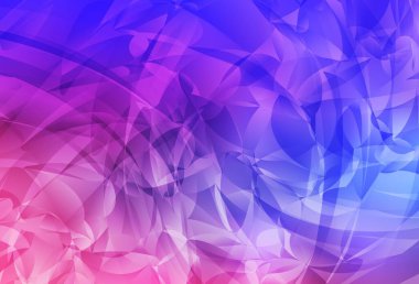 Açık pembe, Memphis şekilli mavi vektör arkaplan. Rastgele şekillerle soyut tarzda dekoratif tasarım. İşiniz için en iyi akıllı tasarım.