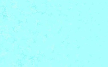 Yapay zeka yapısına sahip açık yeşil vektör şablonu. Renkli yapay zeka yapısı, eğimli çizgiler ve noktalar. Poster ve teknoloji sembolü.