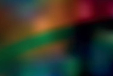 Koyu renkli vektör soyut arkaplan. Gradyan tasarımlı, soyut, ışıltılı çizimler. İş tasarımınız için yeni biçim.