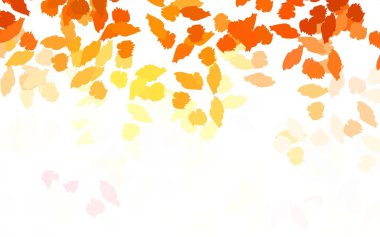 Rastgele şekilli hafif turuncu vektör deseni. Soyut gradyan şekilli basit renkli çizimler. Kartvizitiniz için modern tasarım.