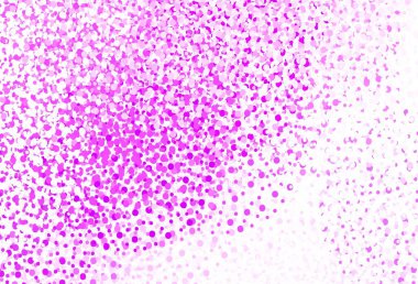 Küreli açık mor vektör deseni. Bulanık dekoratif tasarım baloncuklu soyut tarzda. Duvar kağıtlarının dokusu için desen.