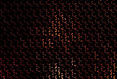 Koyu kırmızı, keskin çizgileri olan sarı vektör deseni. Renkli çubuklarla, soyut çizimler. Reklamınız, posteriniz, afişiniz için en iyi tasarım.