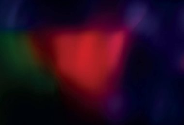 Koyu yeşil, kırmızı vektör parlak şablonu bulanıklaştırdı. Görüntü stili ve gradyanı olan yeni renkli çizimler. Bir cep telefonu için arka plan.