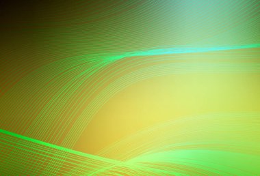 Koyu yeşil, sarı vektör soyut düzeni. Görüntü tarzında tamamen yeni bir renkli çizim. Çalışmalarınız için akıllı tasarım.