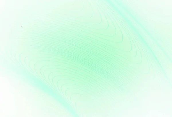 Světle Zelený Vektorový Obrazec Křivými Čárami Elegantní Jasná Ilustrace Přímkami — Stockový vektor