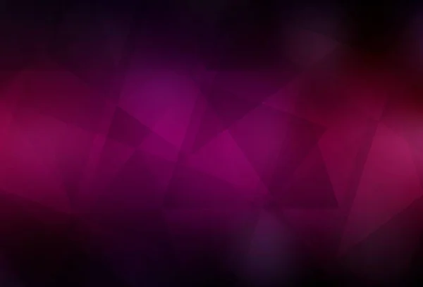 暗粉色矢量抽象马赛克图案 带有渐变的Origami风格的几何图解 一个新的纹理为您的网站 — 图库矢量图片