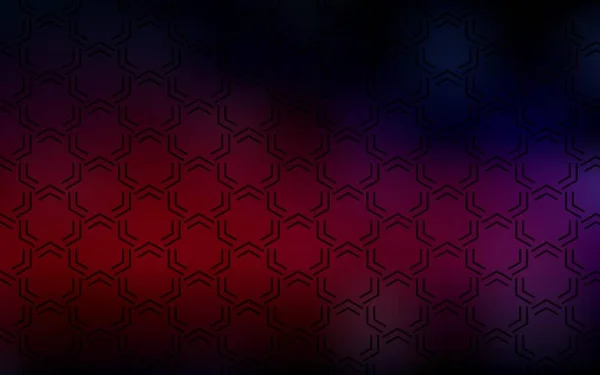 Dunkelrosa Rotes Vektorlayout Mit Flachen Linien Dekorative Leuchtende Illustration Mit — Stockvektor