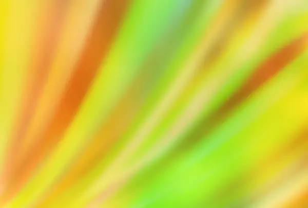 Світло Зелений Жовтий Вектор Розмито Шаблон Творча Ілюстрація Стилі Півтонів — стоковий вектор