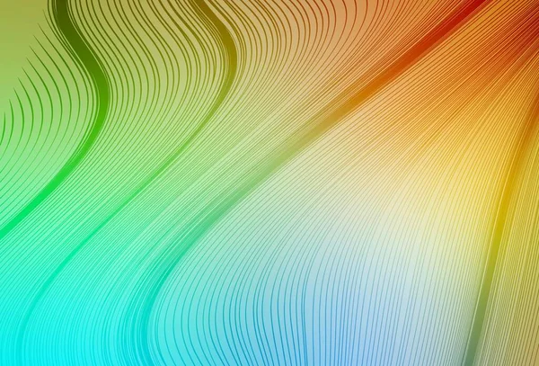 Açık mavi, sarı vektör modern zarif fon. Gradyan tasarımlı, soyut, ışıltılı çizimler. İşiniz için yepyeni bir tasarım..