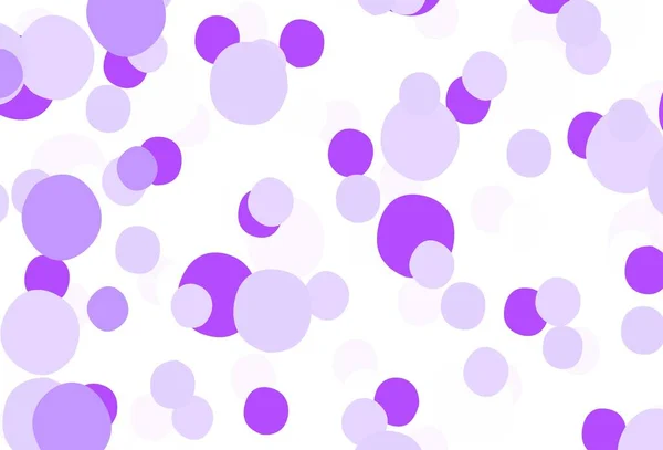 Light Purple Pink Vector Background Spots Beautiful Colored Illustration Blurred — Vector de stock