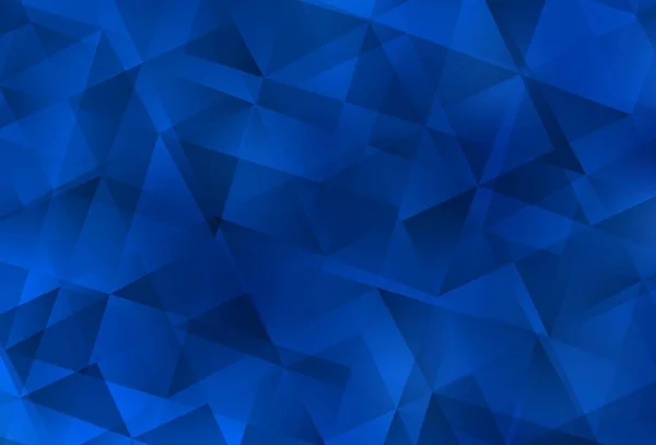浅蓝色矢量抽象多边形图案 带渐变的多边形抽象图 全新设计的单张 — 图库矢量图片