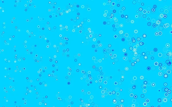 Hellblauer Vektorhintergrund Mit Punkten Verschwommenes Dekoratives Design Abstrakten Stil Mit — Stockvektor