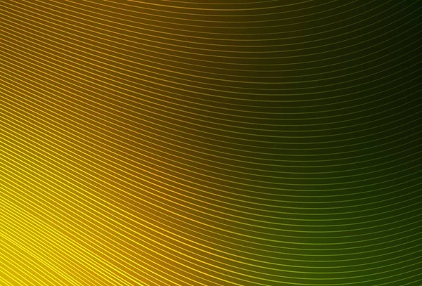 Hijau Tua Garis Vektor Kuning Dengan Tongkat Berulang Gambar Abstrak - Stok Vektor