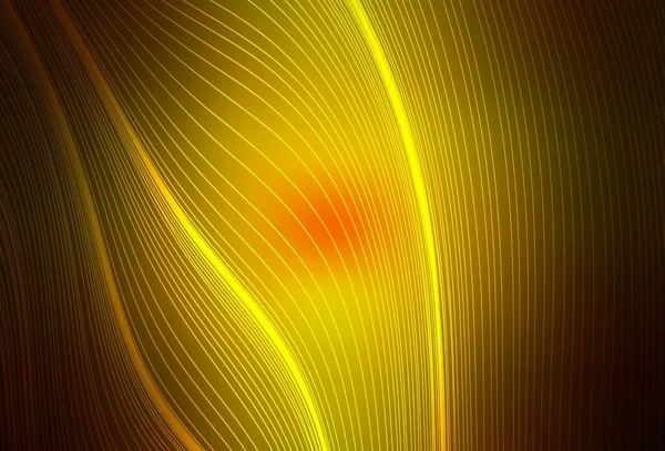 Темно Красный Желтый Вектор Размытый Блеск Абстрактного Фона Творческая Иллюстрация — стоковый вектор