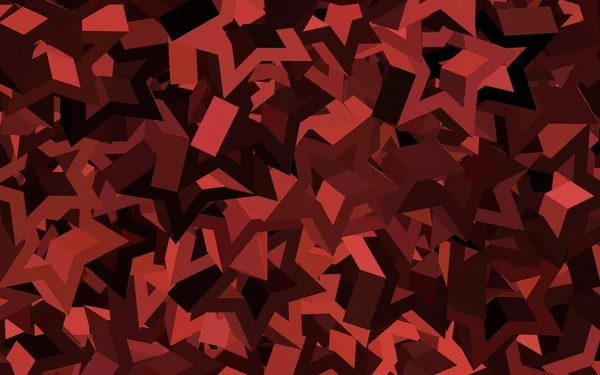Koyu Kırmızı Vektör Düzeni Çizgiler Üçgenler Soyut Üçgenli Dekoratif Tasarım — Stok Vektör