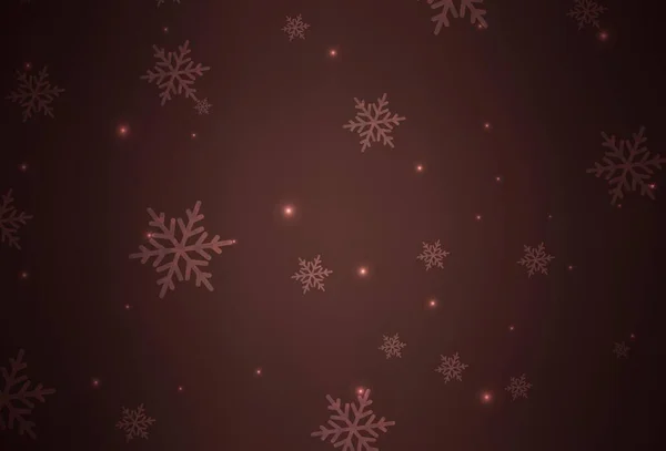 ダークピンク クリスマススタイルの赤ベクトルパターン クリスマスのシンプルでカラフルなイラストや看板 大学のポスター バナーのための最高のデザイン — ストックベクタ