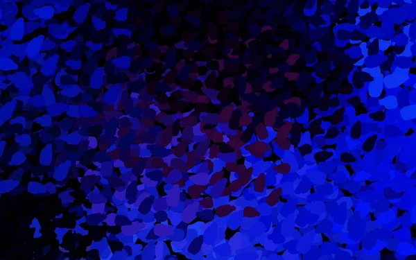 Dark Pink Blue Vector Backdrop Memphis Shapes Διακοσμητικό Σχέδιο Αφηρημένο — Διανυσματικό Αρχείο