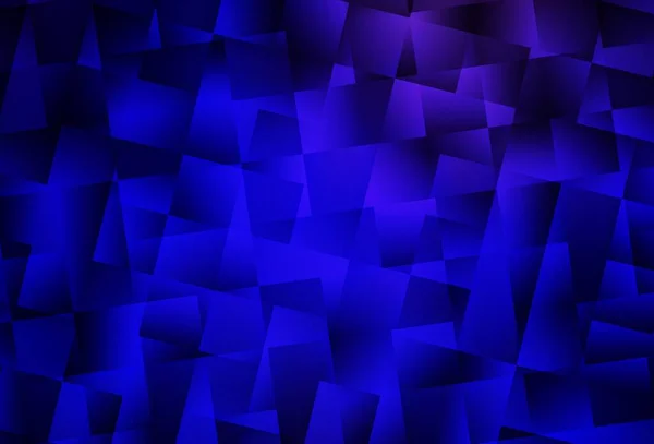 Dark Blue Vector Texture Rectangular Style Illustration Set Colorful Rectangles — Vector de stock