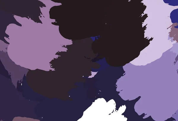 Светло Фиолетовый Вектор Искушает Хаотичными Цветами Красочные Хаотические Формы Градиентом — стоковый вектор