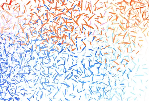 Açık mavi, parlak çizgili sarı vektör arkaplan. Renkli çubuklarla, soyut çizimler. Reklam, kitapçıklar, broşürler için desen.